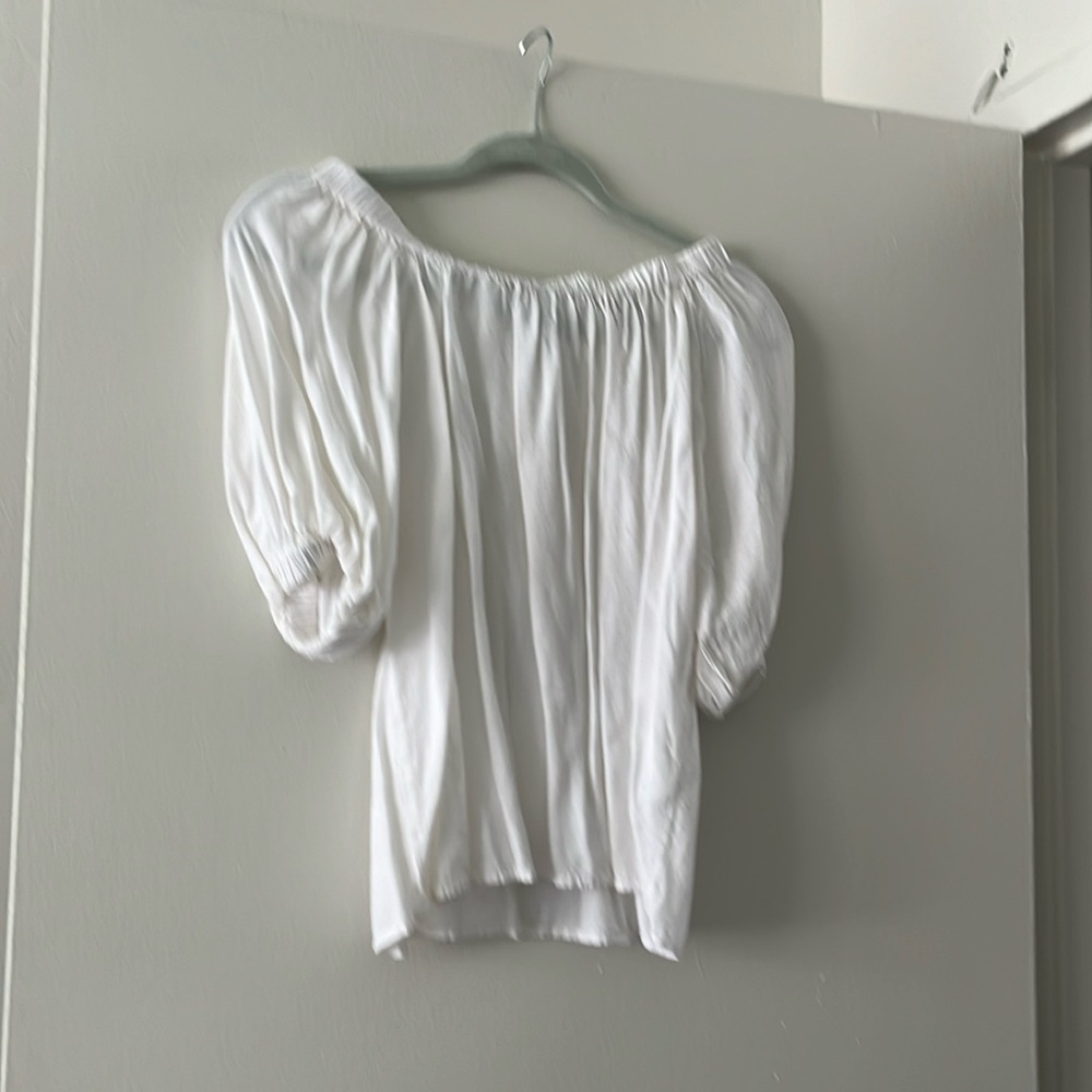 Off the shoulder shirt